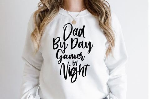 Dad by Day Gamer by Night svg SVG orpitasn 