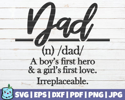 Dad Definition SVG MintyMarshmallows 