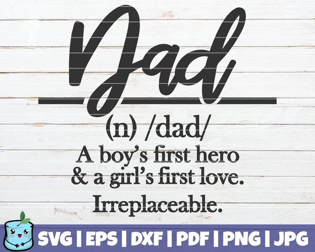 Dad Definition SVG MintyMarshmallows 