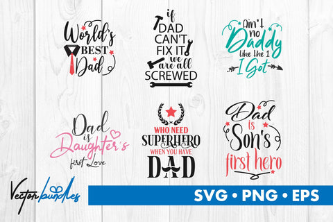 Dad father quote bundle svg SVG vectorbundles 