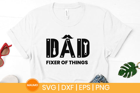 Dad fixer of things, father's day svg quote SVG Maumo Designs 