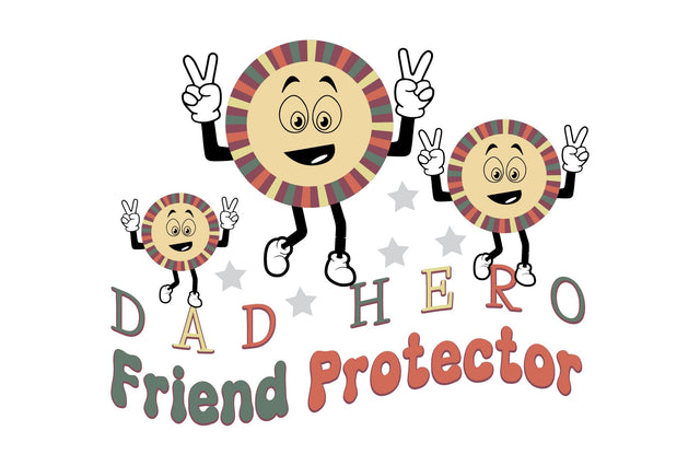Dad Hero Friend Protector Sublimation Rupkotha 