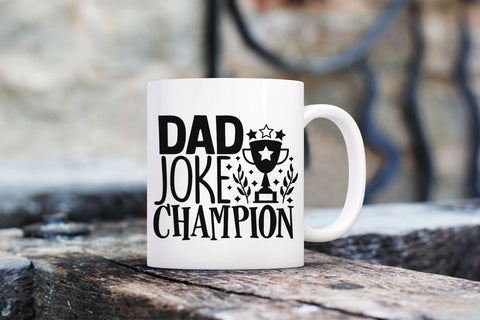 Dad Joke Champion| Father's Day SVG Cutting Files. SVG CosmosFineArt 