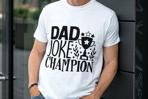 Dad Joke Champion| Father's Day SVG Cutting Files. SVG CosmosFineArt 