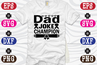 Dad joke champion SVG Nurstore 