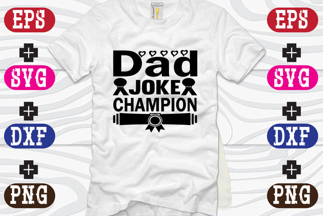 Dad joke champion SVG Nurstore 