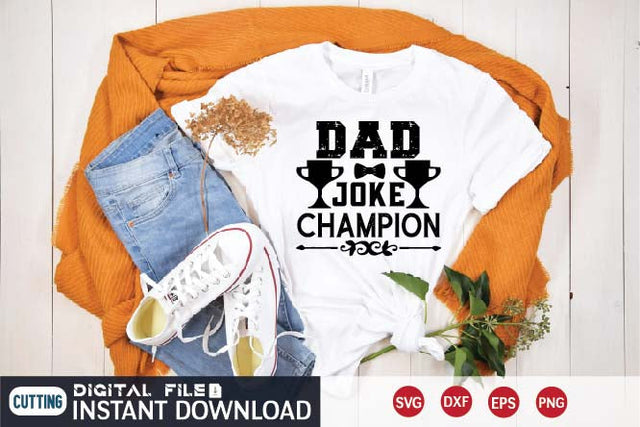 dad joke champion svg SVG designer krishna 