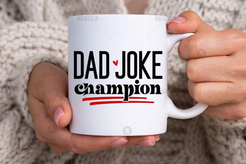 Dad joke champion SVG SVG Regulrcrative 