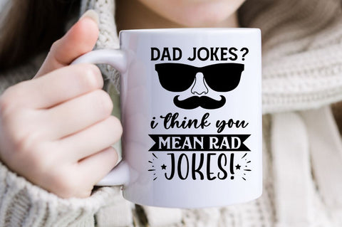Dad jokes? i think you mean rad jokes SVG SVG DESIGNISTIC 