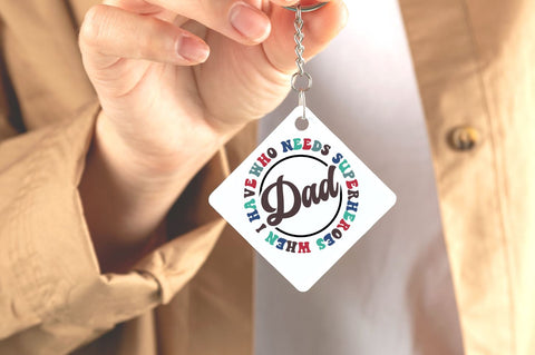 Dad Keychain SVG Bundle SVG DESIGNS DARK 