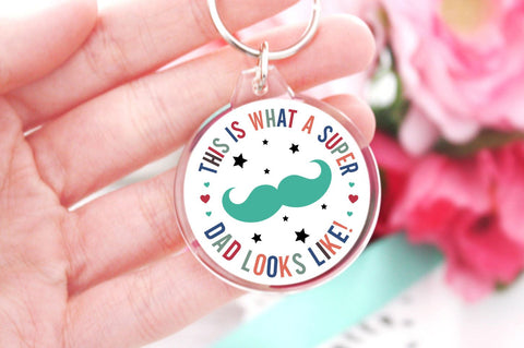 Dad Keychain SVG Bundle SVG DESIGNS DARK 