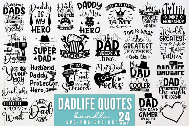 Dad life SVG Bundle, Dad life SVG SVG DESIGNISTIC 