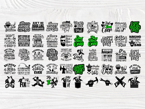 Dad Life SVG Bundle | Dad quotes Svg | Fathers Day Svg | Svg Cut Files | Dad Sign | Commercial Use | Best Dad Ever Svg | Funny Quotes SVG TonisArtStudio 