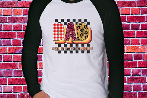 Dad Man Myth Legend Sublimation SVGArt 