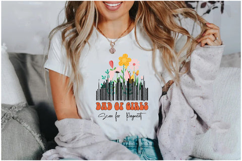 Dad of Girls Scan for Payment Sublimation Sublimation Jagonath Roy 