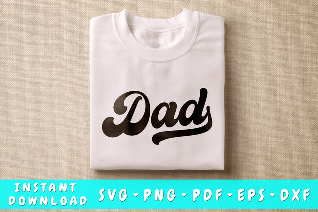Dad Retro SVG SVG HappyDesignStudio 