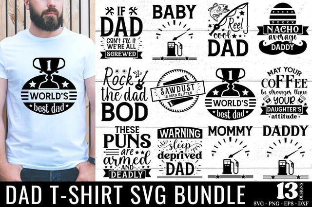 Dad Shirt SVG Bundle SVG DESIGNISTIC 