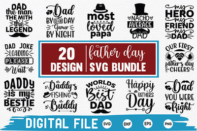 Dad svg bundle commercial use SVG buydesign 