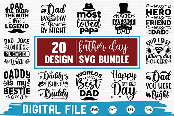 Dad svg bundle commercial use SVG buydesign 
