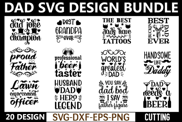 dad svg bundle cut file SVG buydesign 