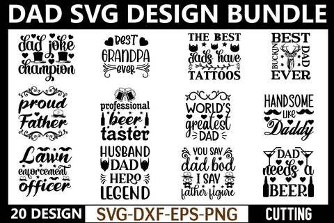 dad svg bundle cut file SVG buydesign 