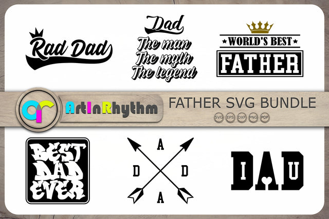 Dad Svg Bundle, Dad Svg, Father's Day Gift, Father's Day Svg SVG Artinrhythm shop 