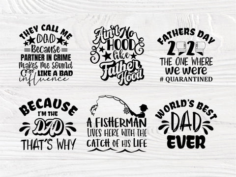 Dad SVG Bundle, Fathers Day Svg, Best Dad Ever Svg SVG TonisArtStudio 