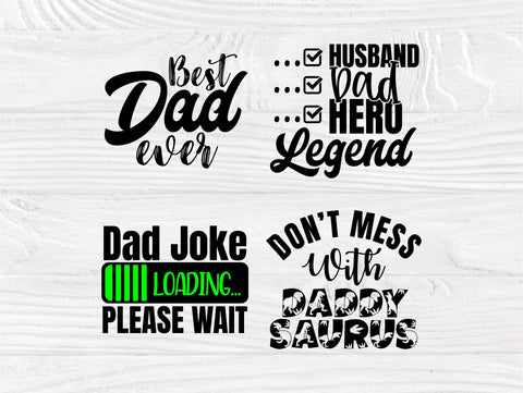 Dad SVG Bundle, Fathers Day Svg, Best Dad Ever Svg SVG TonisArtStudio 