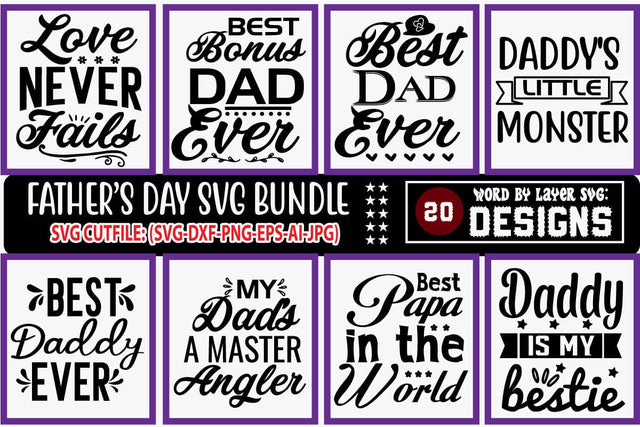 Dad svg bundle, father's day svg, dad quote svg, funny dad svg, gift for dad svg, dad shirt svg, dad mug svg, dad life svg,best dad ever svg SVG Blessedprint 