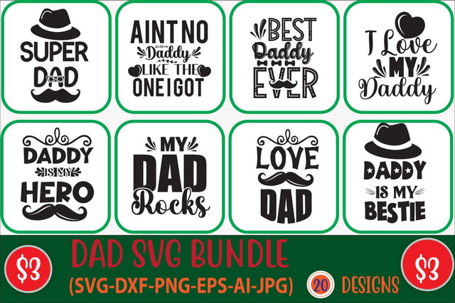 Dad svg bundle, father's day svg, dad quote svg, funny dad svg, gift for dad svg, dad shirt svg, dad mug svg, dad life svg,best dad ever svg SVG Blessedprint 