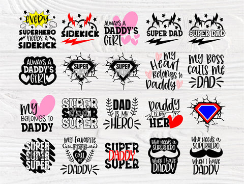 Dad SVG Bundle, Fathers Day Svg, Funny Dad Shirts SVG TonisArtStudio 