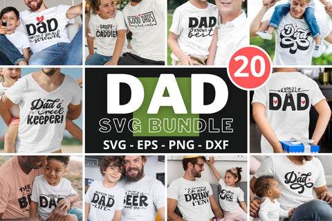 Dad SVG Bundle SVG Regulrcrative 