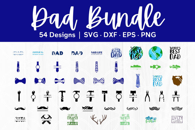 Dad SVG Bundle SVG SavanasDesign 