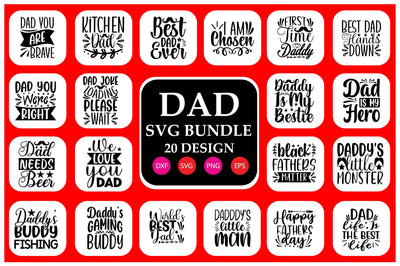 Dad SVG Bundle SVG Shahin alam 