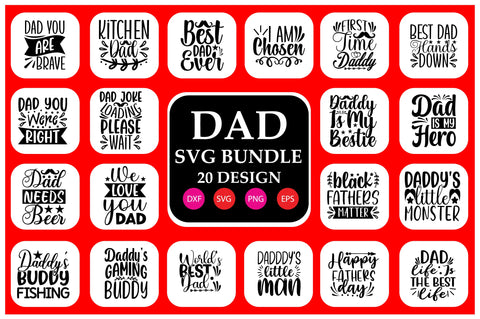 Dad SVG Bundle SVG Shahin alam 