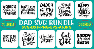 Dad SVG Bundle SVG Syaman 