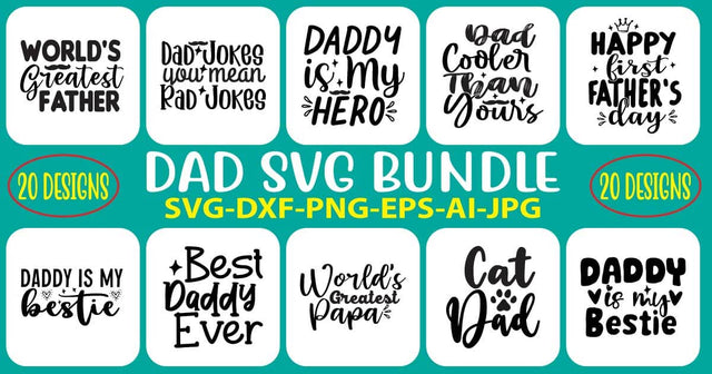 Dad SVG Bundle SVG Syaman 