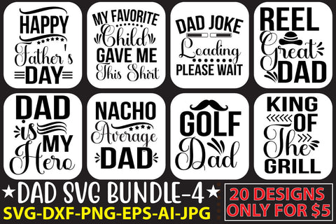 Dad Svg Bundle Vol. 2 SVG Syaman 