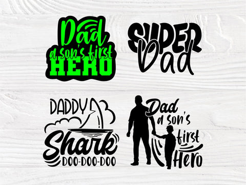 Dad SVG Cut File, Best Dad Ever Svg, Super Dad Svg SVG TonisArtStudio 