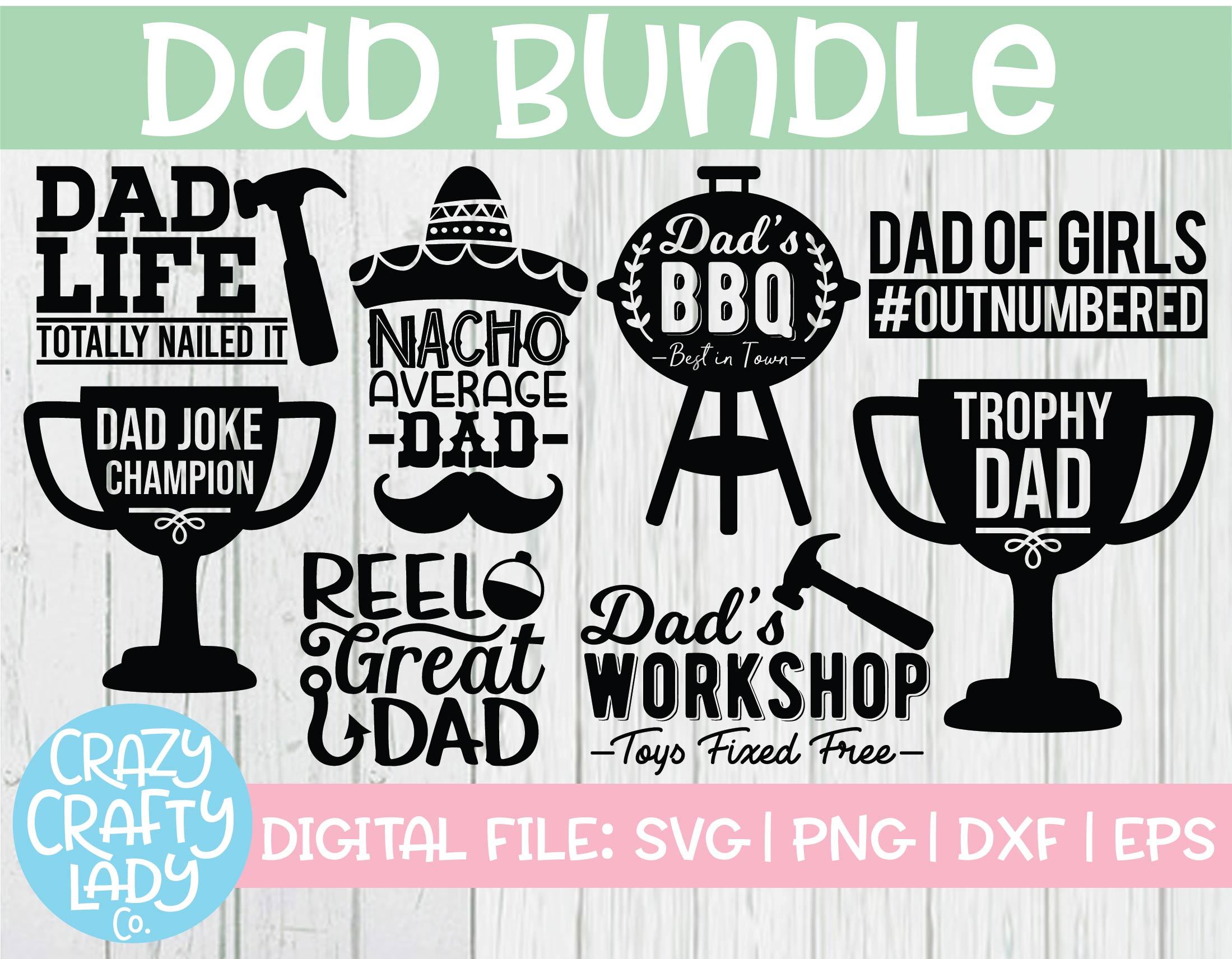 Girl Best Dad SVG Cut File