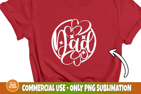 Dad SVG Cut File, Shirt For Dad's, Father's Day Svg, Dad Sign Svg, Dad Shirt Svg, Cricut, Instant Download, Dad Quote Svg, Silhouette Svg SVG TonisArtStudio 