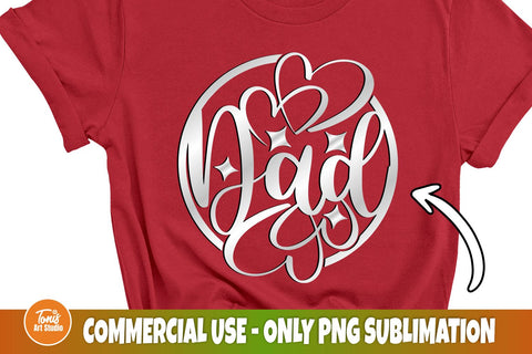 Dad SVG Cut File, Shirt For Dad's, Father's Day Svg, Dad Sign Svg, Dad Shirt Svg, Cricut, Instant Download, Dad Quote Svg, Silhouette Svg SVG TonisArtStudio 