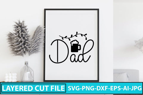 Dad SVG Cut File SVG Syaman 