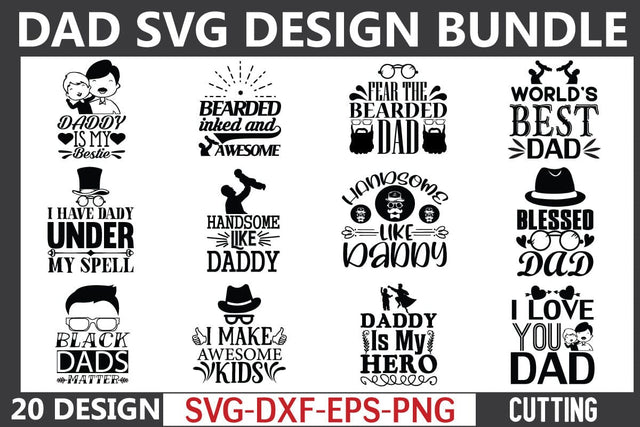 Dad svg design bundle SVG designer krishna 