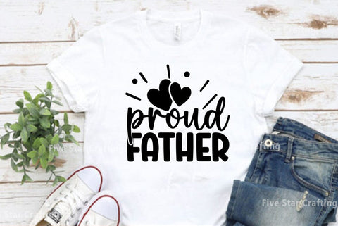 Dad SVG Design, Proud father SVG FiveStarCrafting 