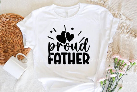Dad SVG Design, Proud father SVG FiveStarCrafting 