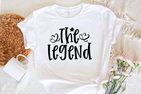 Dad SVG Design, The legend SVG FiveStarCrafting 