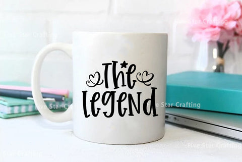 Dad SVG Design, The legend SVG FiveStarCrafting 