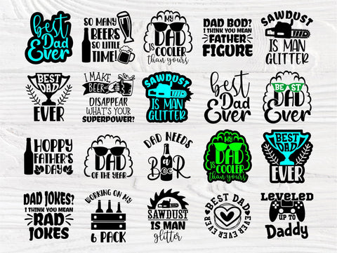 Dad SVG, Fathers Day, Best Dad Ever Svg, Beer Sign SVG TonisArtStudio 