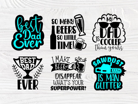 Dad SVG, Fathers Day, Best Dad Ever Svg, Beer Sign SVG TonisArtStudio 